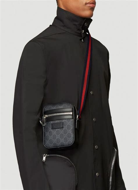 gucci black body bag|Gucci bag crossbody small.